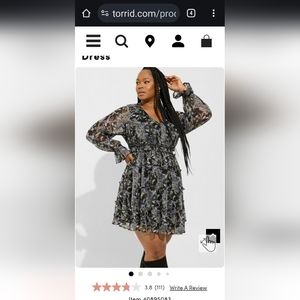 Four Brand New Torrid dresses all size 00. Tags still on.